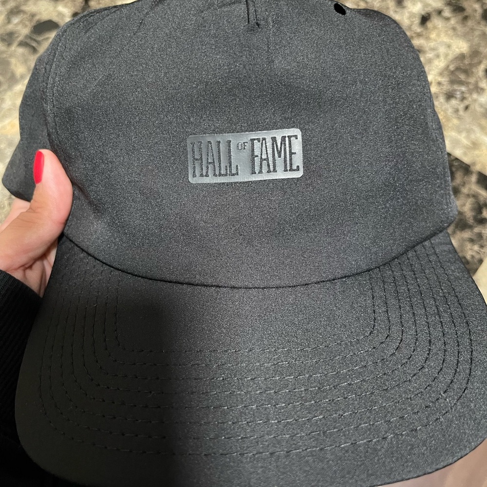 Black Party Hats with Classic Design and Curved Brim